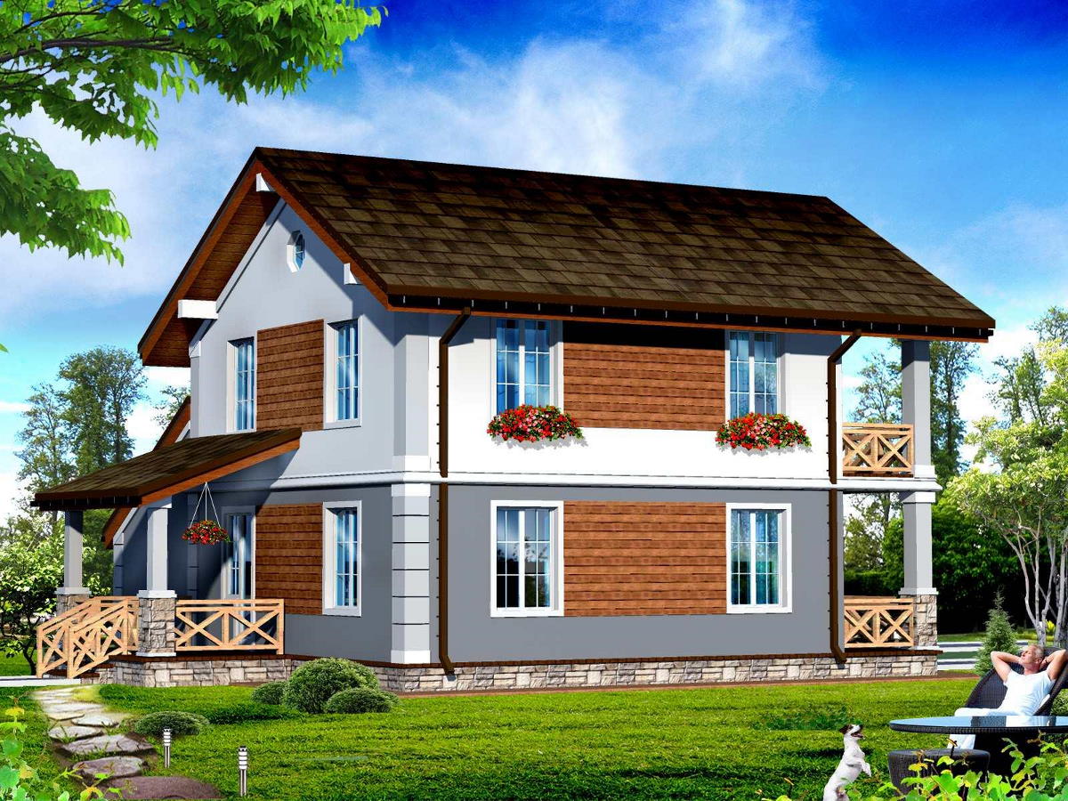 Задній фасад