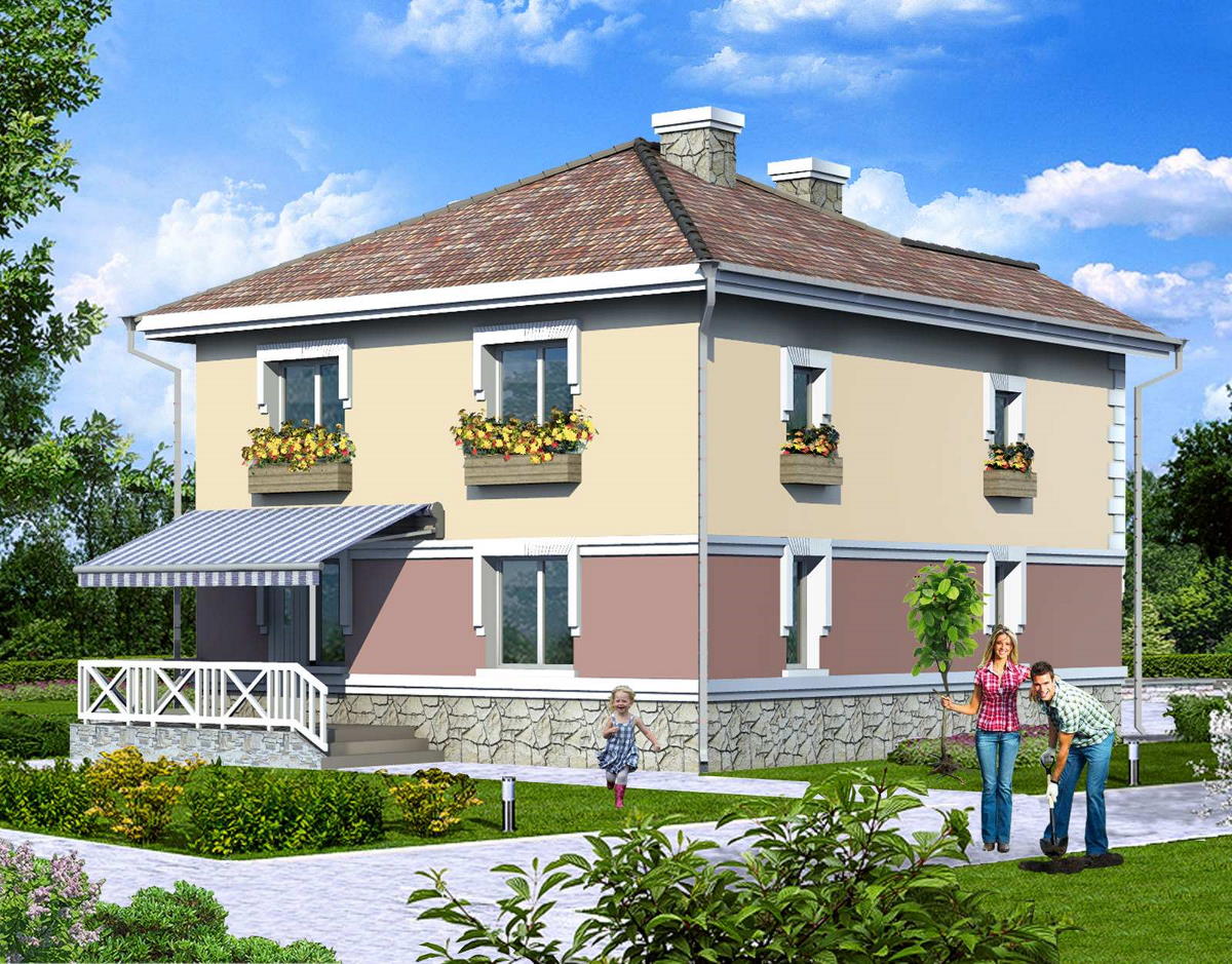 Задній фасад