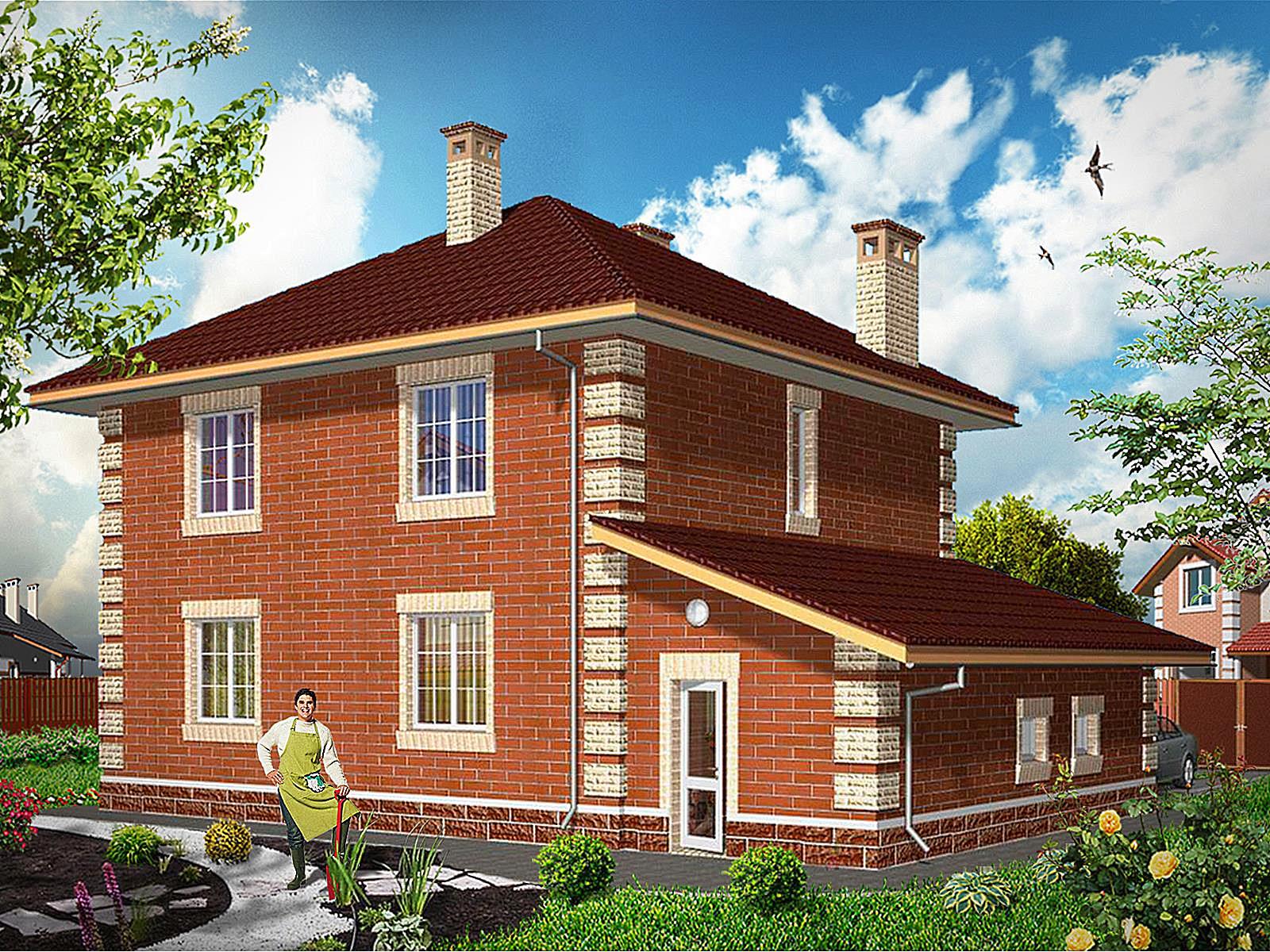 Задній фасад