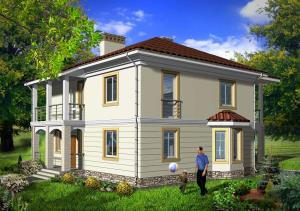 проект будинку з газобетону Ландиш