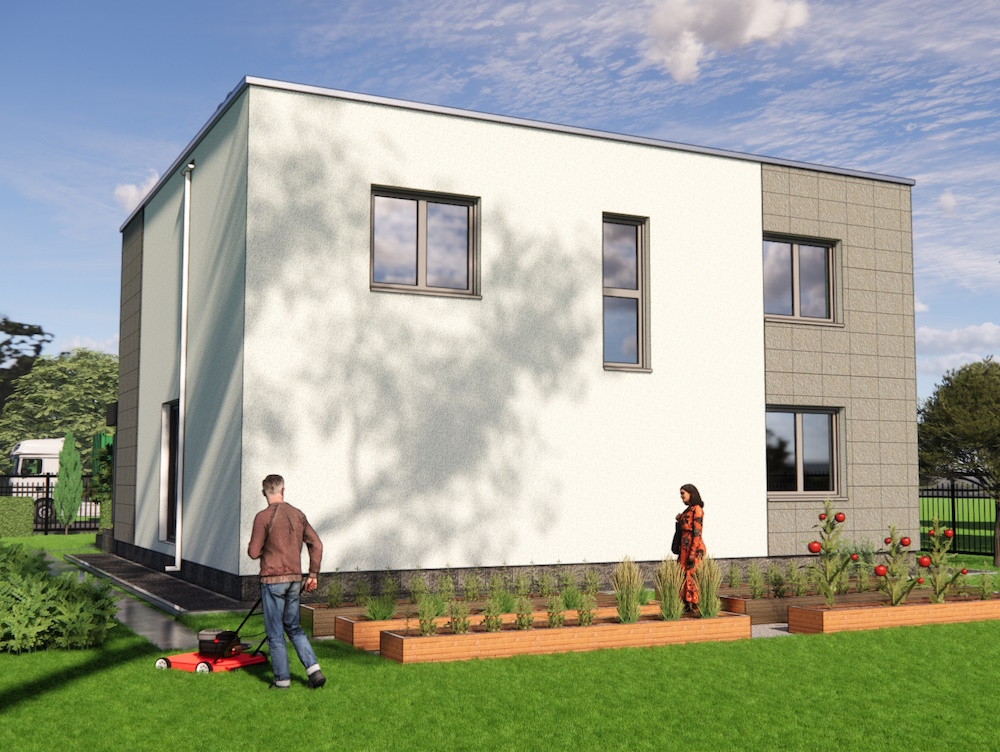 Задній фасад