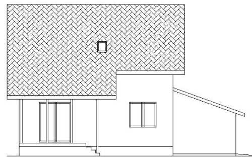 Задній фасад