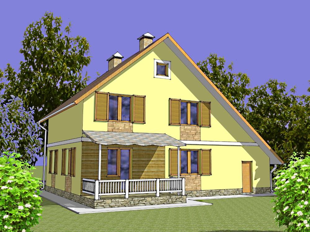 Задній фасад