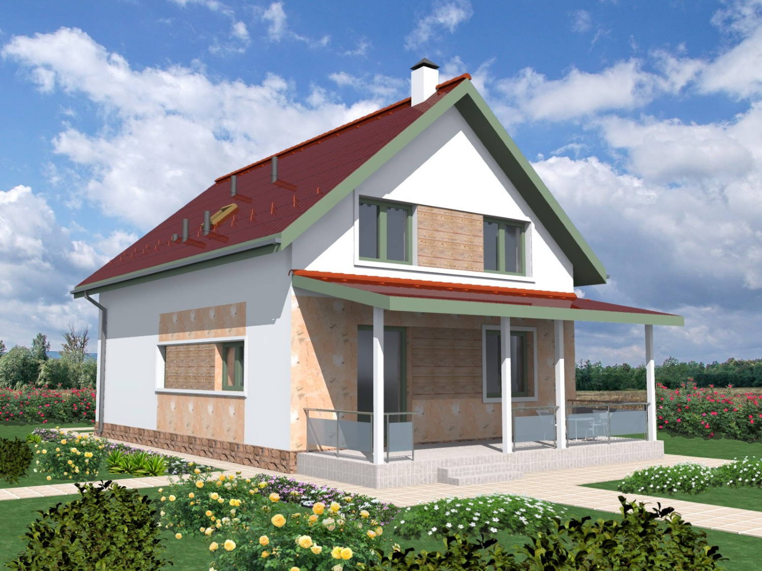 Задній фасад