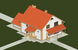 Задній фасад