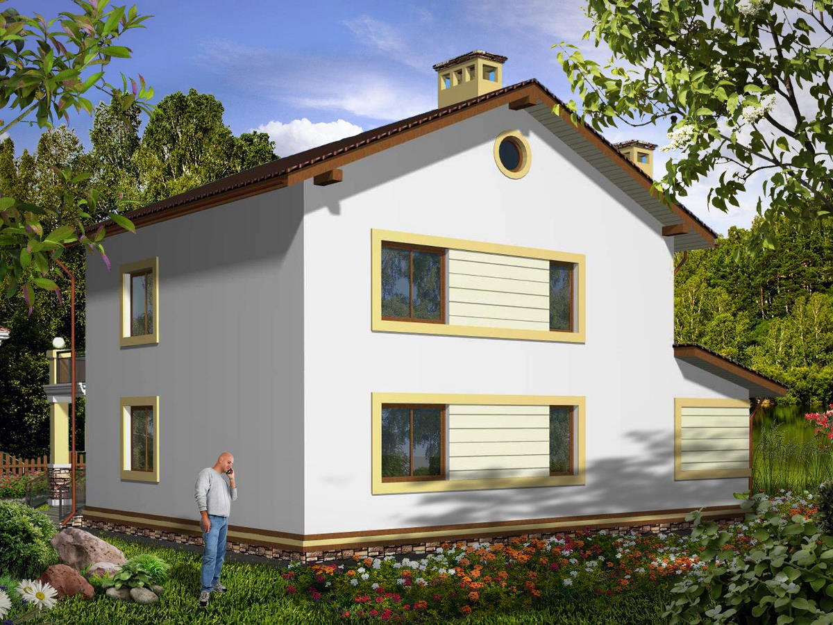 Задній фасад