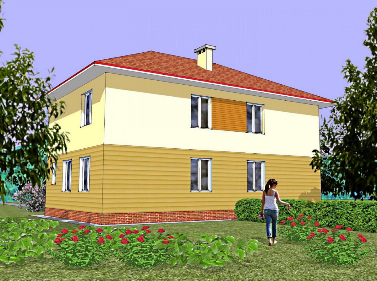 Задній фасад