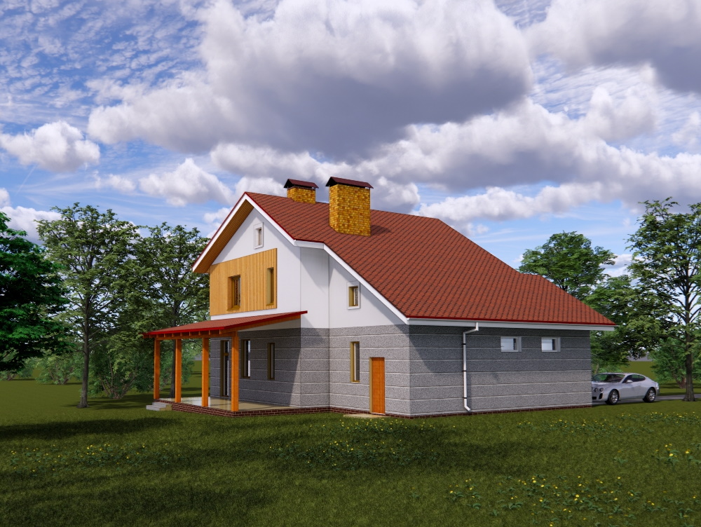 Задній фасад