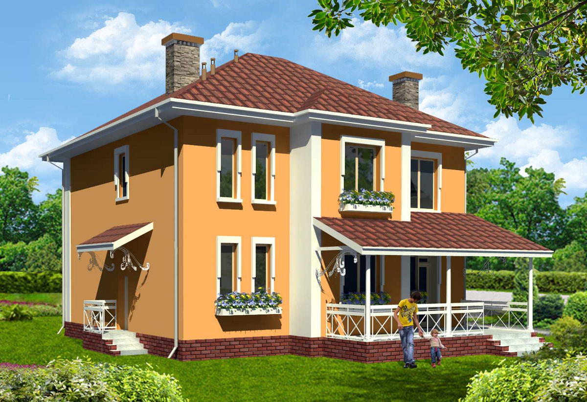 Задній фасад