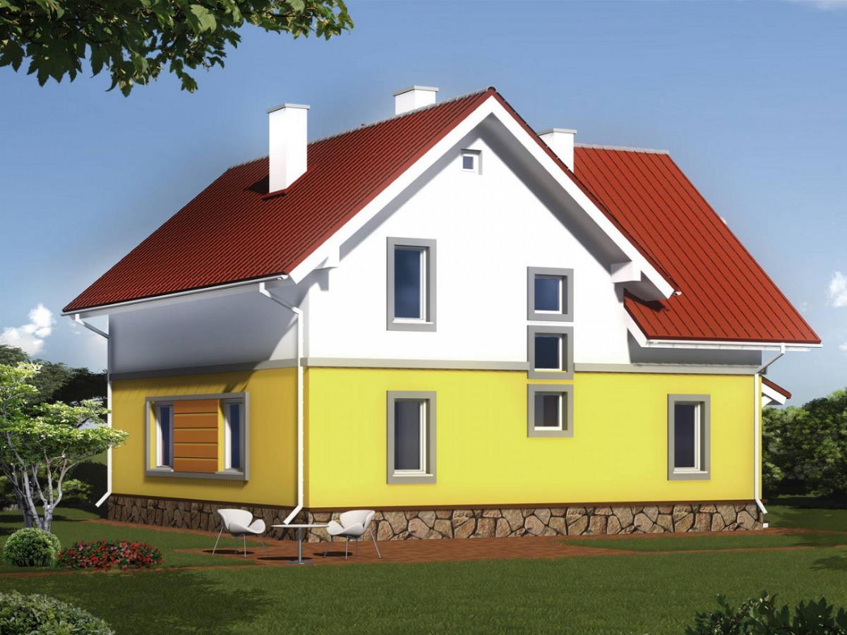 Задній фасад