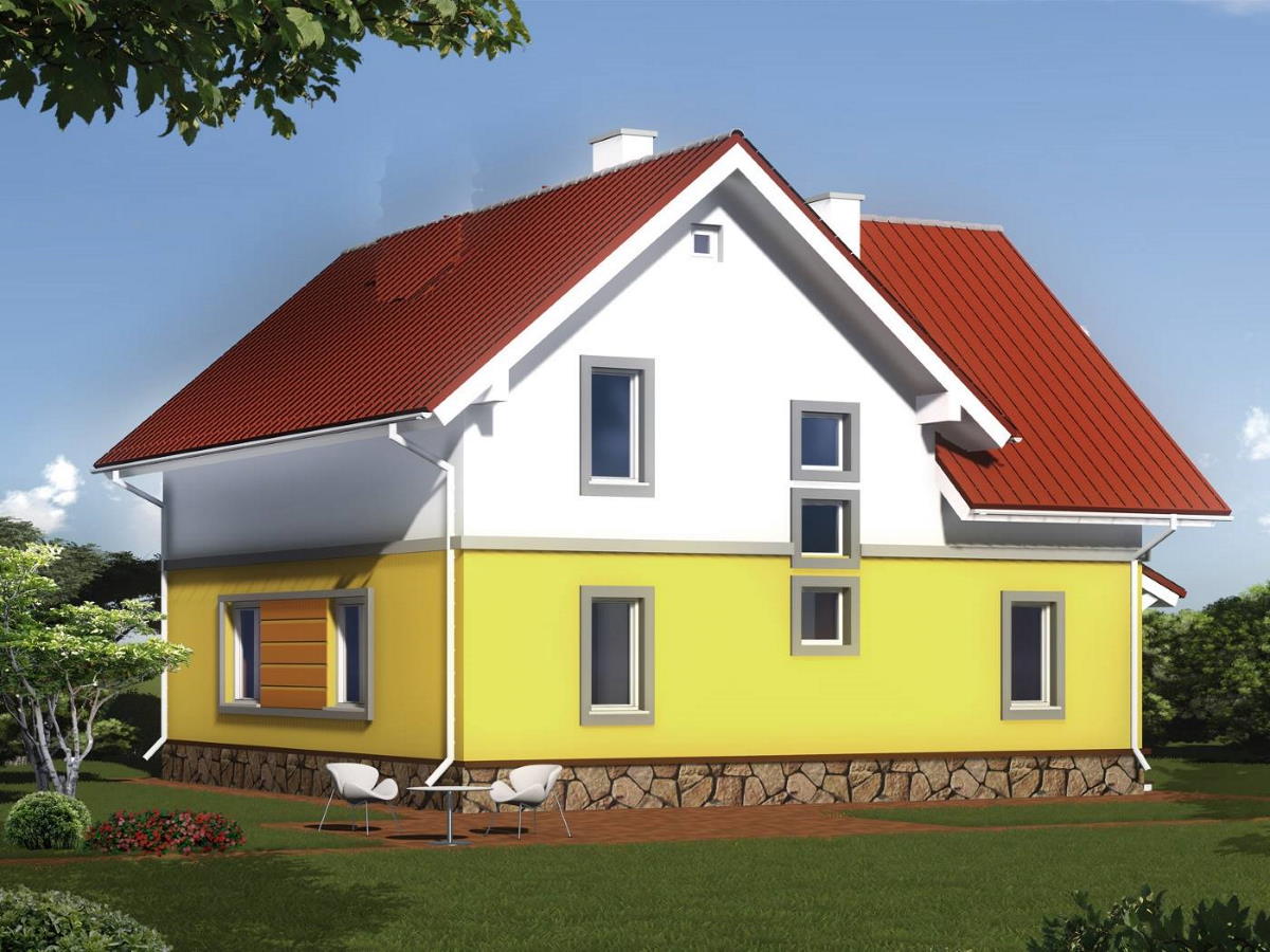 Задній фасад