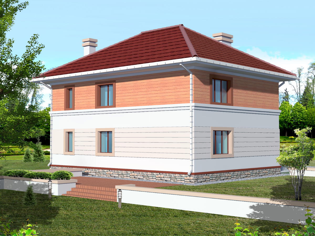 Задній фасад