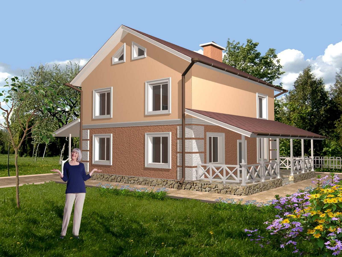 Задній фасад