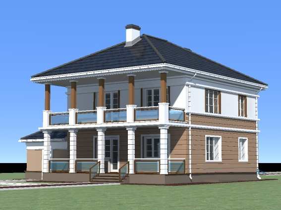 Задній фасад