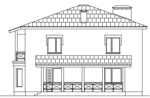 Задній фасад