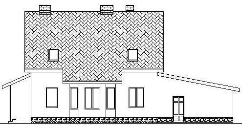 Задній фасад