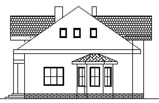 Задній фасад