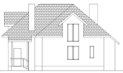 Задній фасад