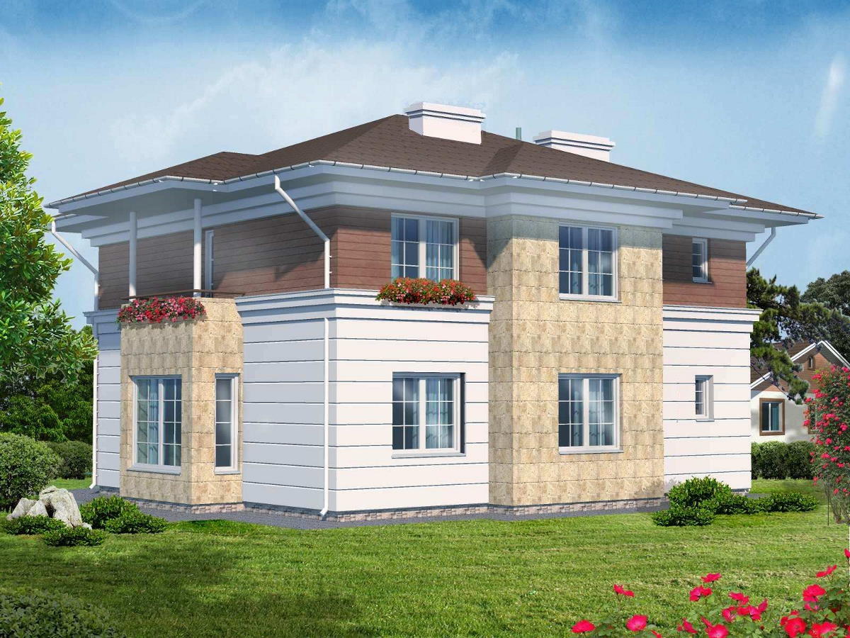 Задний фасад