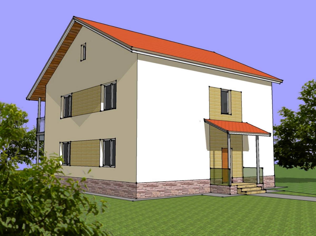 Задній фасад