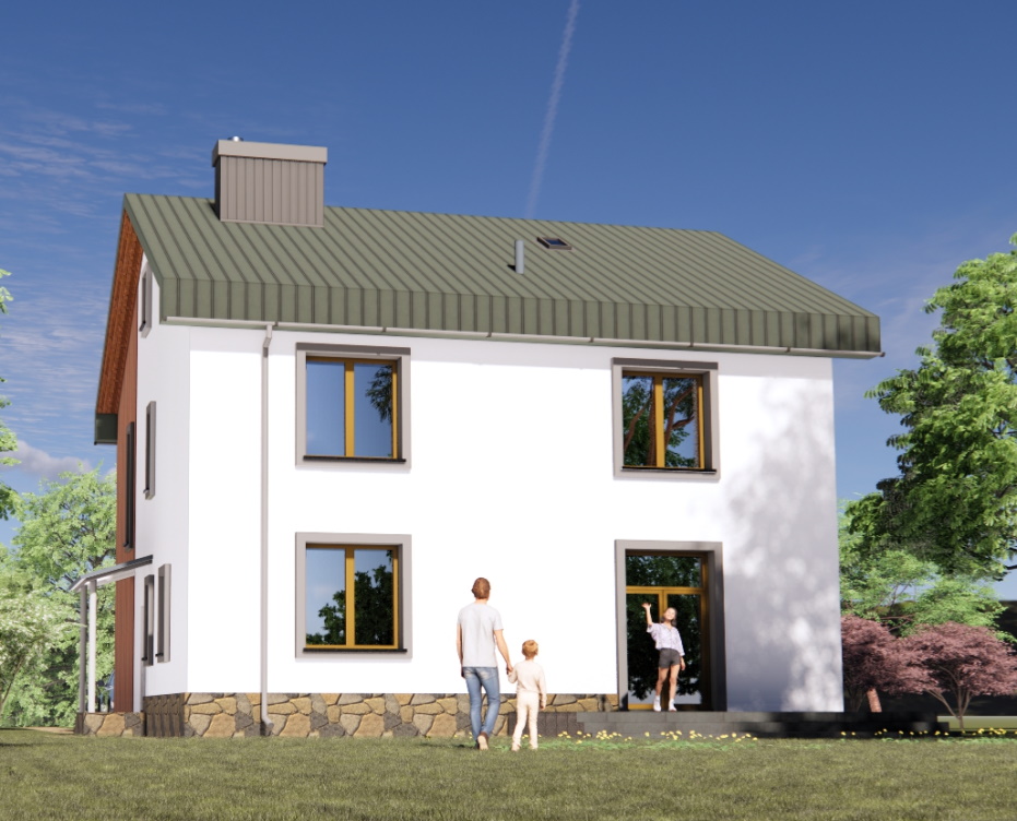 Задній фасад