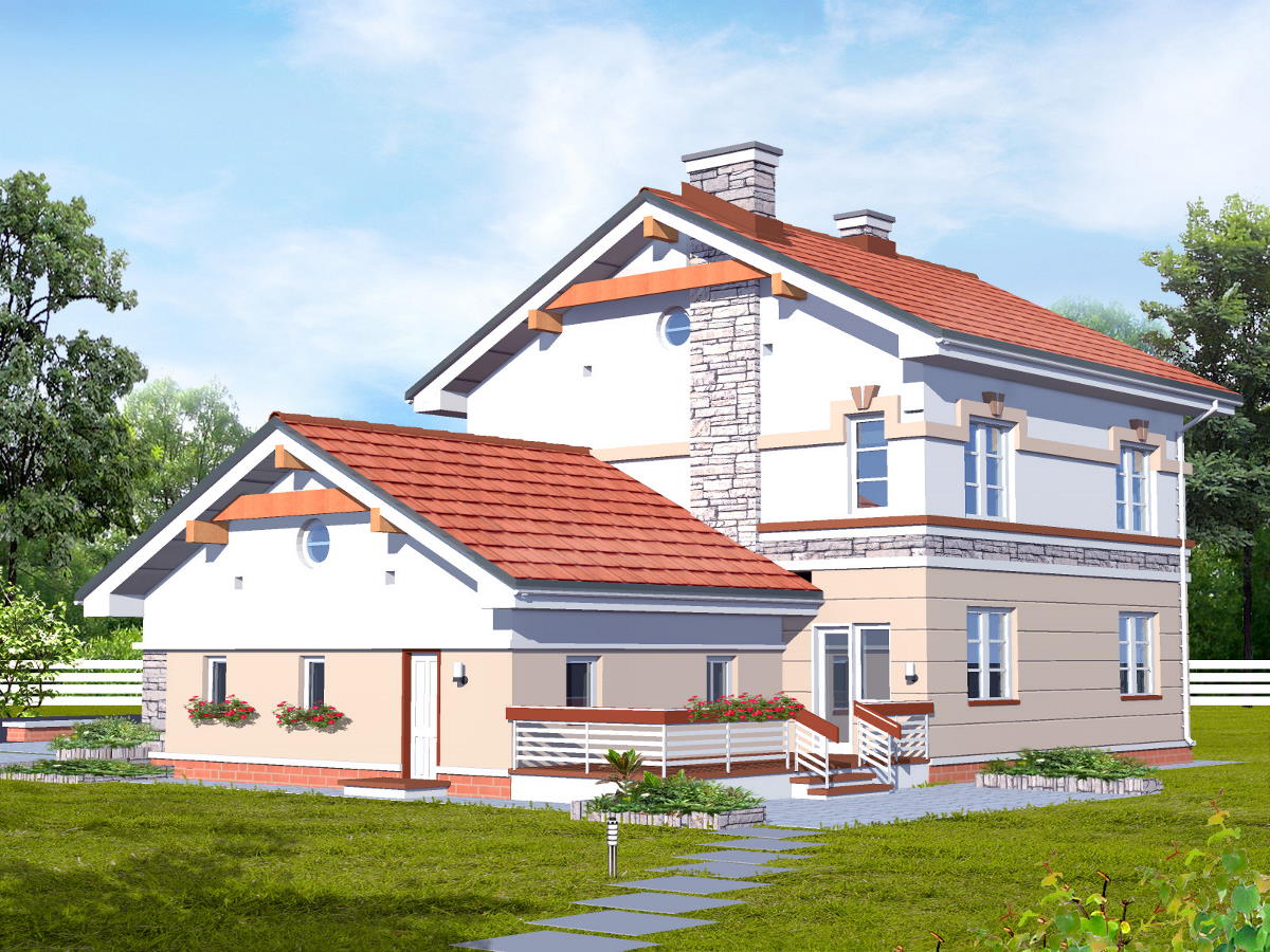 Задній фасад