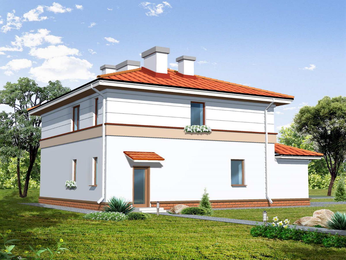 Задній фасад