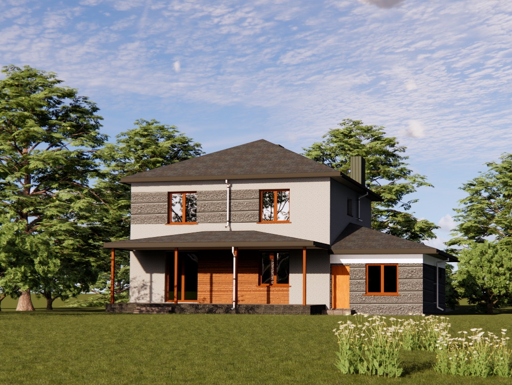 Задній фасад