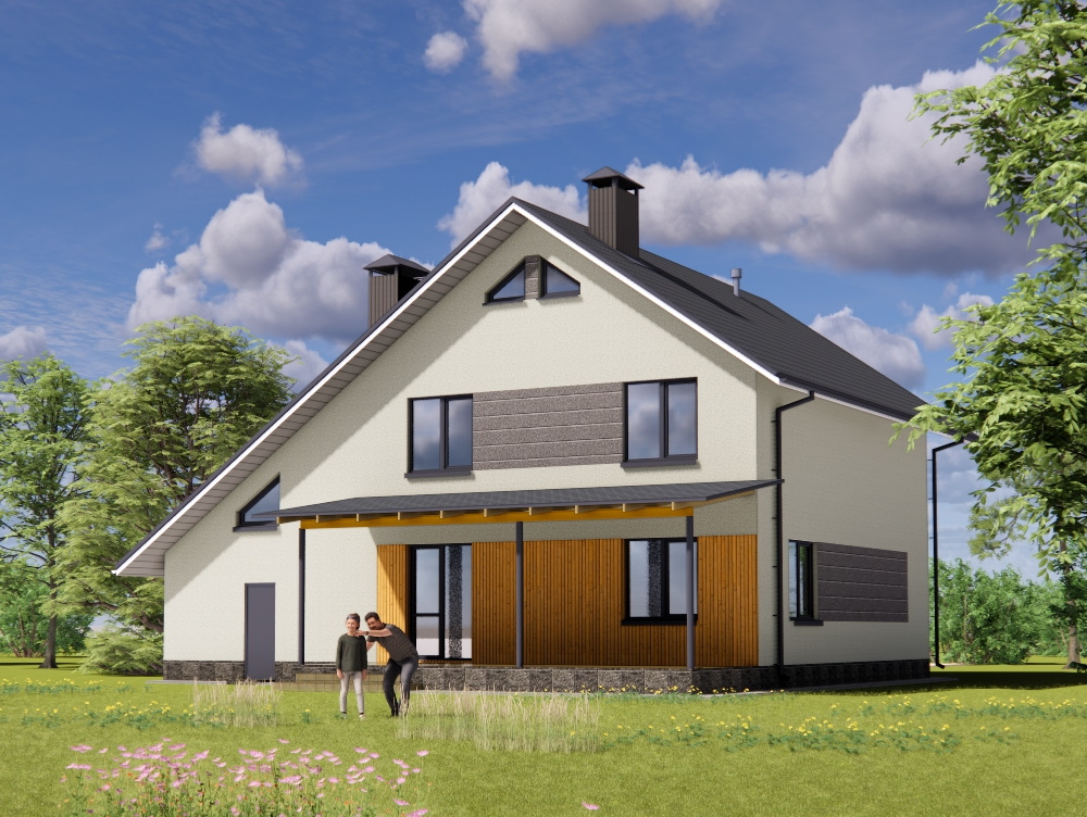 Задній фасад