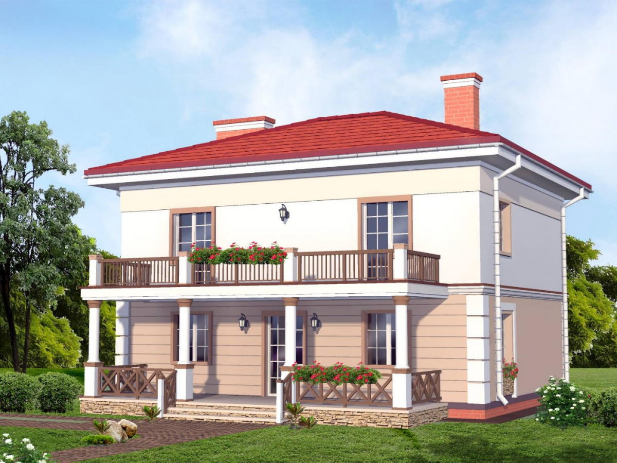 Задній фасад