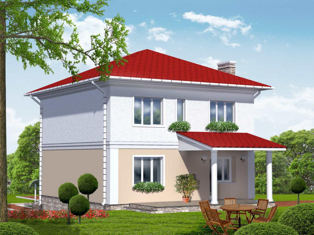 Задній фасад