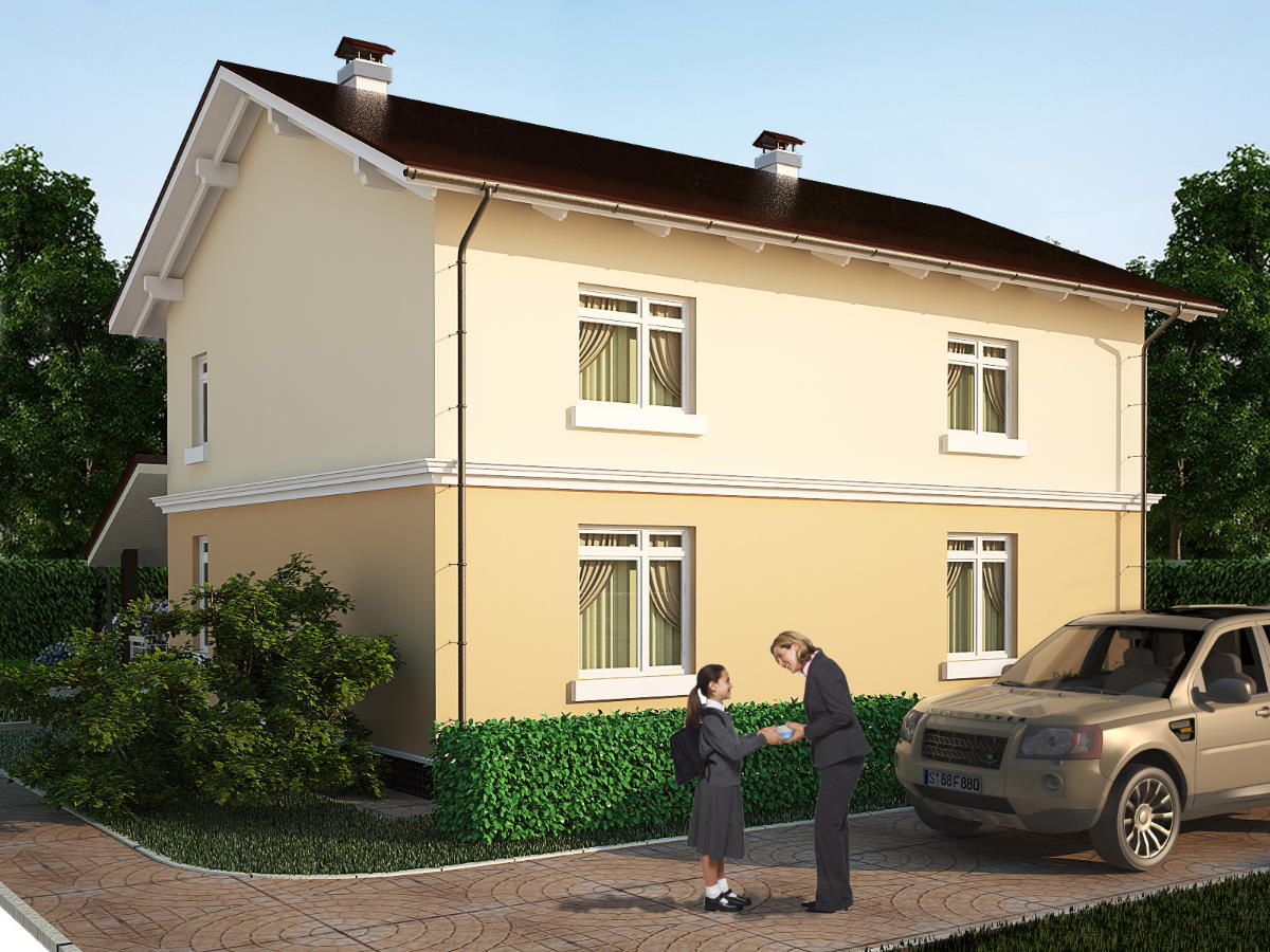 Задній фасад