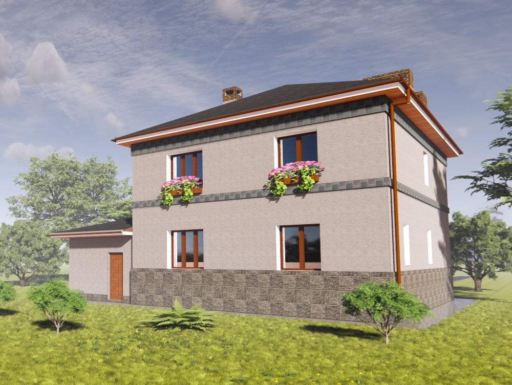 Задній фасад