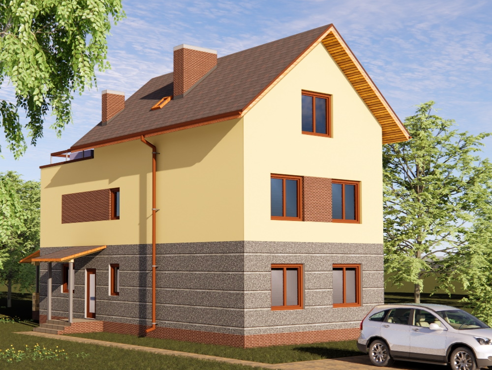 Задній фасад