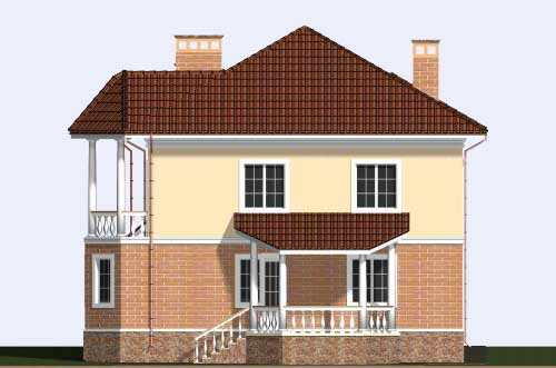 Задній фасад