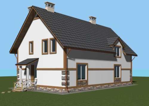 Задній фасад