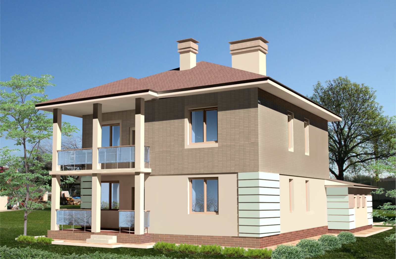 Задній фасад