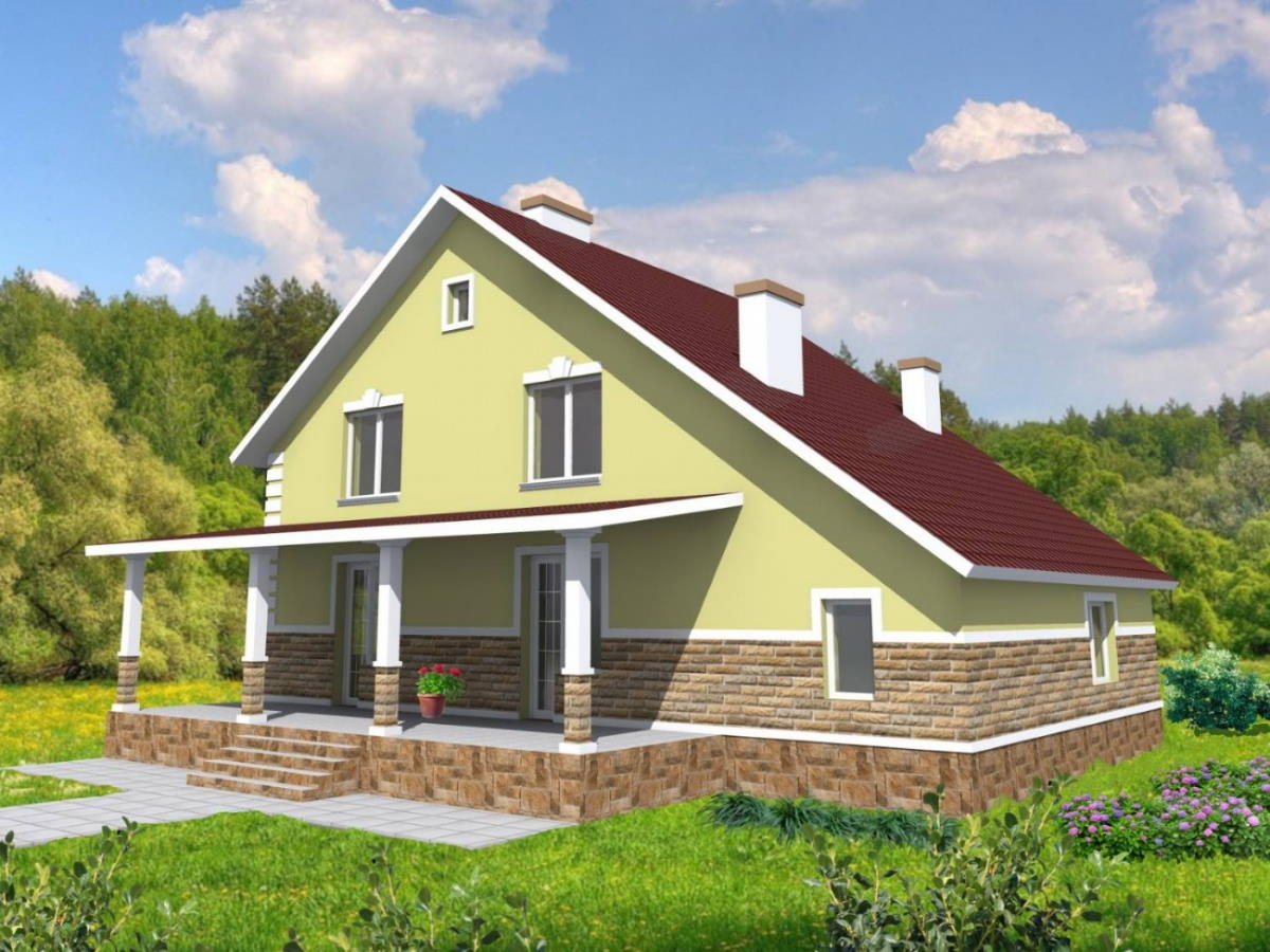 Задній фасад