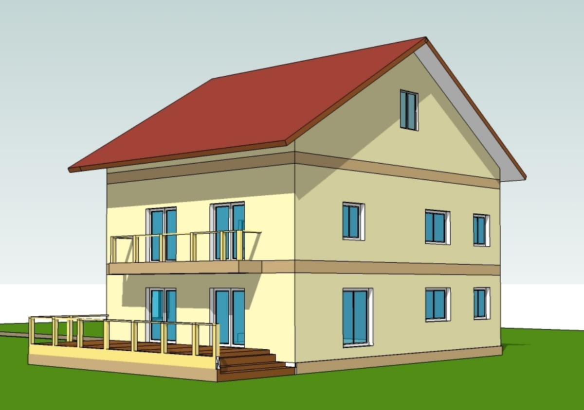 Задній фасад