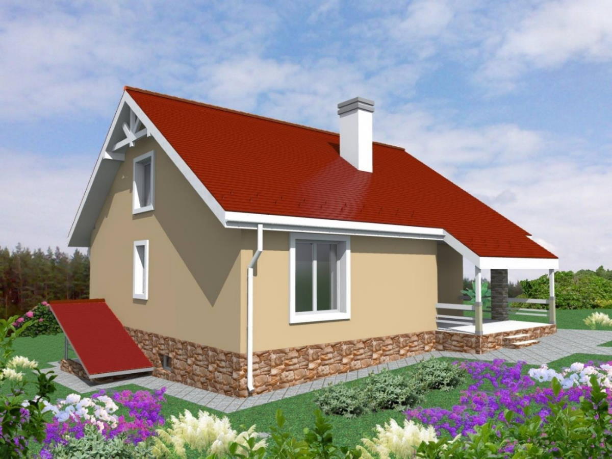 Задній фасад