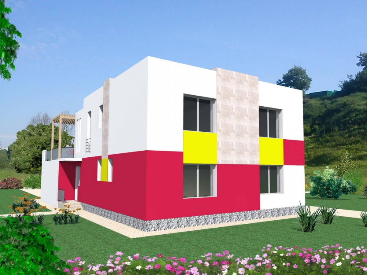 Задній фасад