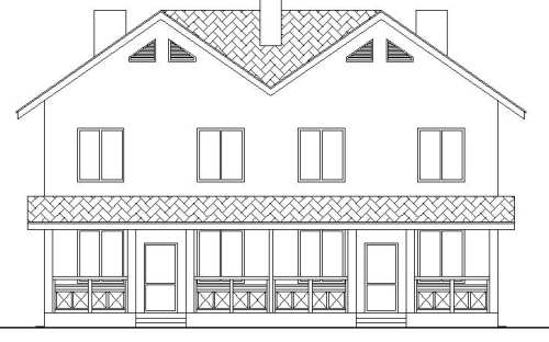 Задній фасад