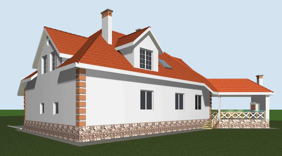 Задній фасад