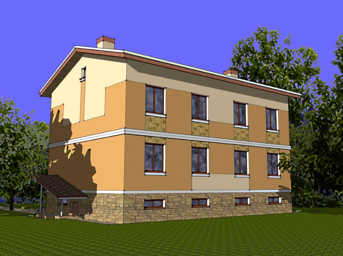 Задній фасад