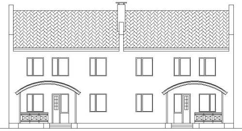 Задній фасад