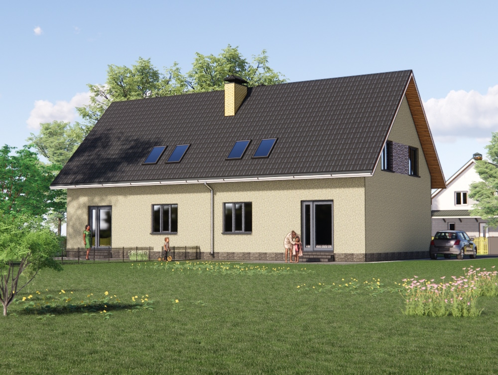 Задній фасад