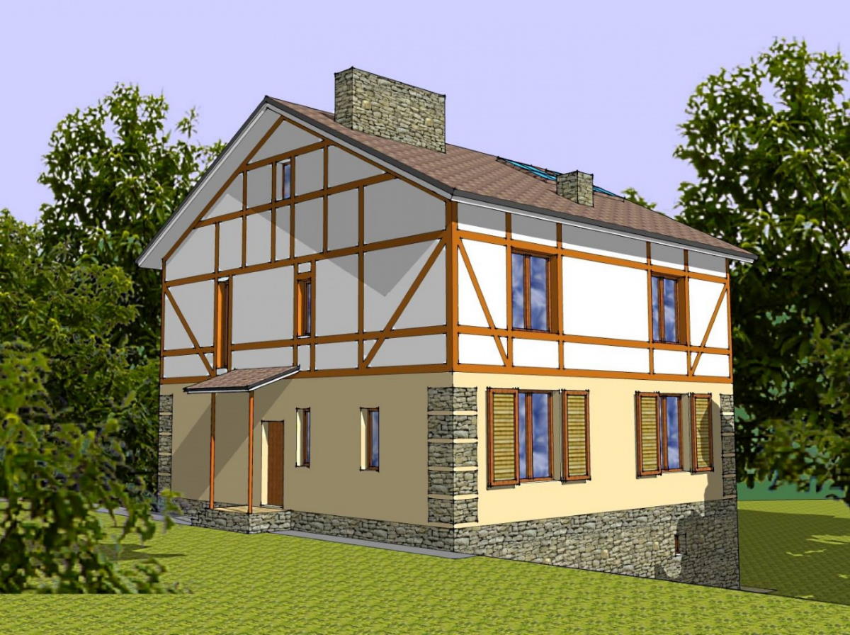 Задній фасад