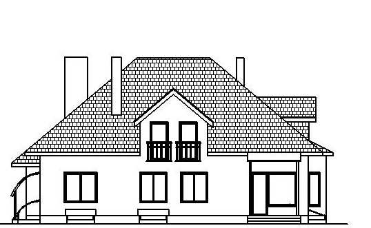 Задній фасад