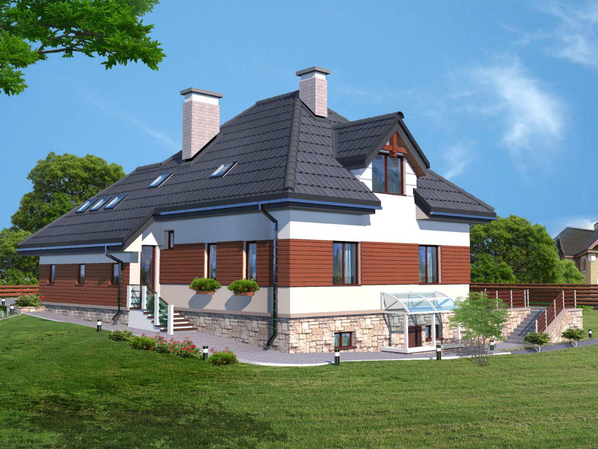 Задній фасад