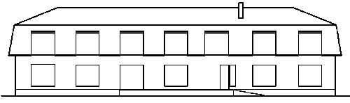 Задній фасад